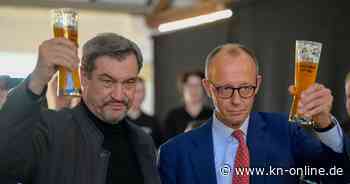 Mit der Weißwurst in den Wahlkampf: Söder und Merz versöhnlich im Sauerland