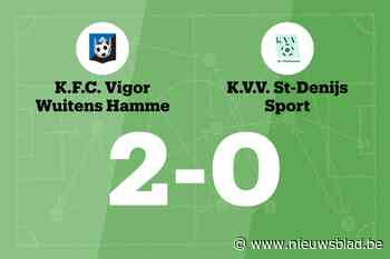 VW Hamme maakt het verschil in de tweede helft tegen KVV Sint-Denijssport