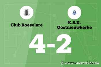 Club Roeselare wint sensationeel duel tegen KSK Oostnieuwkerke