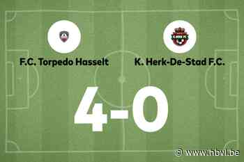 Torpedo Hasselt te sterk voor Herk FC