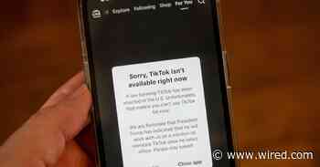 TikTok Is Already Back Online