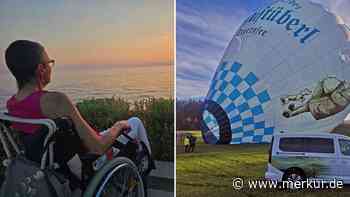 Eine Ballonfahrt oder ein letztes Mal das Meer sehen: Hospizmobile in Bayern erfüllen Wünsche
