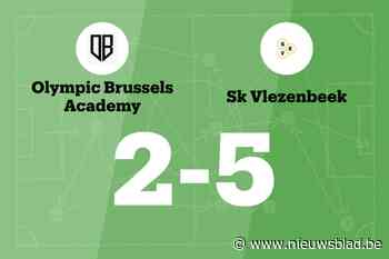 Vlezenbeek verslaat Olympic Brussels Academy en blijft winnen