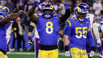 Eagles, Rams defensive stars exchange words ahead of NFL divisional round playoff game