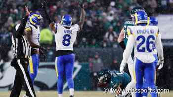 Rams' Jared Verse backing up his 'I hate Eagles fans' comments with impressive playoff performance