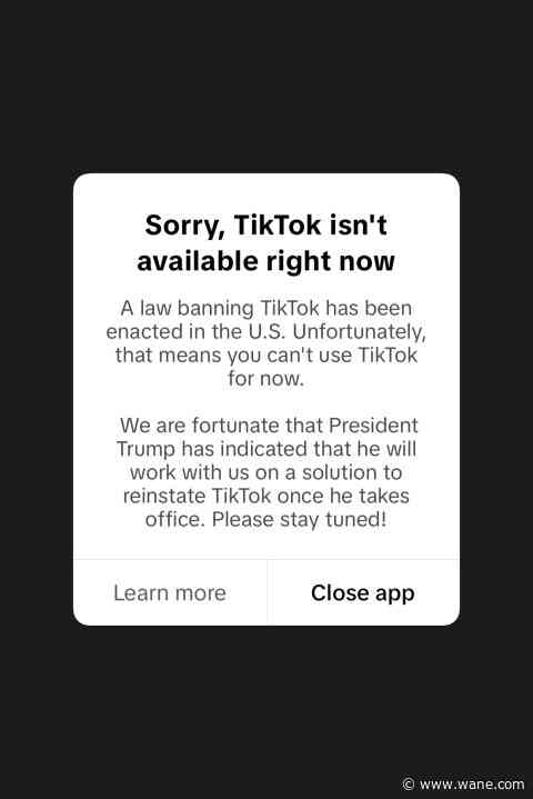 TikTok restores service for US users based on Trump's promised executive order