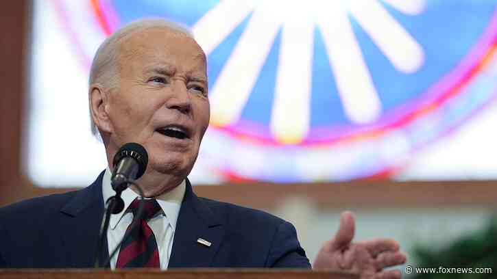 Biden makes pledge at South Carolina church on last full day in office: 'I'm not going anywhere'