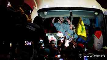 Israel releases 90 imprisoned Palestinians hours after Hamas freed 3 hostages