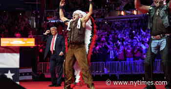 At Trump’s Rally, the Contradictions Are in the Music