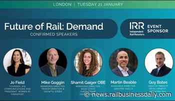 RIA's Future of Rail series starts on Tuesday