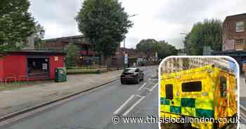 Woman and child rushed to hospital after crash in Peckham