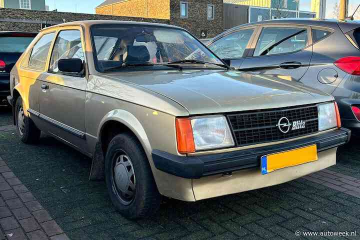 Deze Opel Kadett met dieselmotor is 42 jaar oud en is een volhoudertje - In het Wild