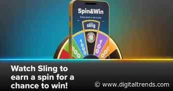 Sling’s new Spin & Win could give you a year of the service for free