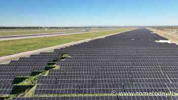 All'aeroporto di Roma è stata inaugurata la Solar Farm più grande d'Europa