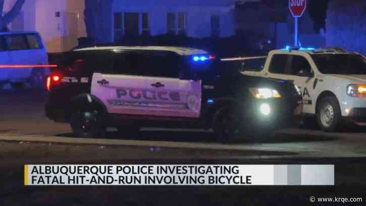 Albuquerque Police Department investigates hit-and-run that killed bicyclist