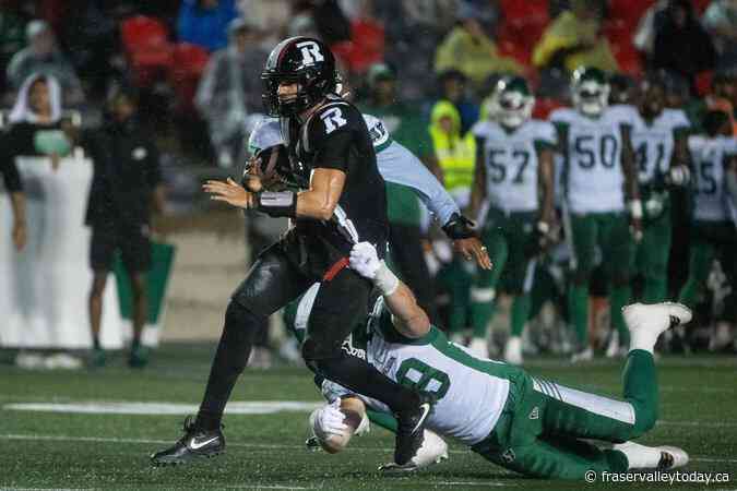 Ottawa Redblacks sign American quarterback Crum to one-year contract extension