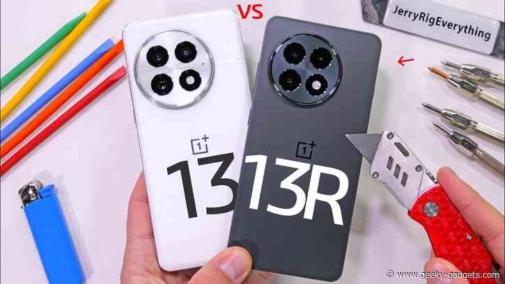 OnePlus 13 vs 13R Durability Test: Surprising Results!