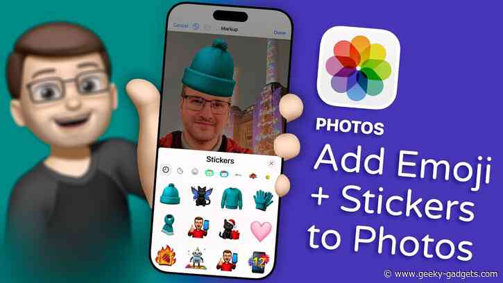 A Guide to Decorating Photos with Stickers & Genmoji in iOS 18