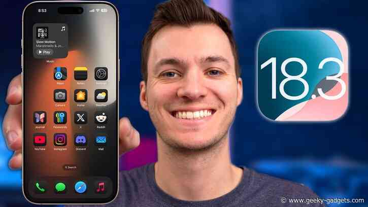 Apple News & iOS 18.3: This Week’s Highlights