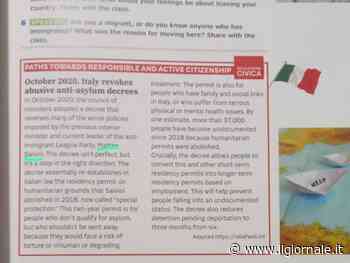 Libro pro immigrati e contro Salvini: scatta l'ora della propaganda a scuola