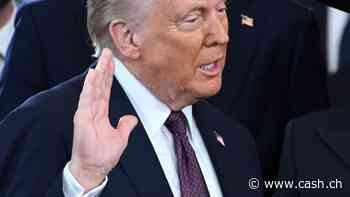 Trump als 47. US-Präsident vereidigt