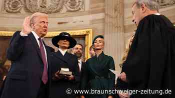 Trump als Präsident vereidigt: Er spricht vom „Tag der Befreiung“