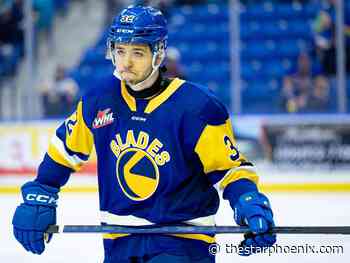 Saskatoon Blades' Slovakian import Frantisek Dej dispels Euro stereotype in a hurry