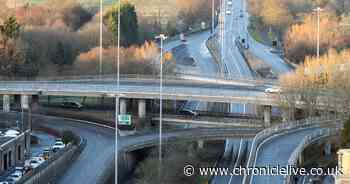 Newcastle Central Motorway inspections begin weeks after Gateshead Flyover closure