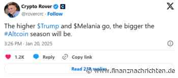 Trump-Coins dominieren Memecoin Markt: Analysten erwarten stärkste Altcoin-Season