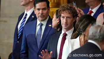 Mike Pence, Joe Rogan, tech CEOs attend Trump's inauguration