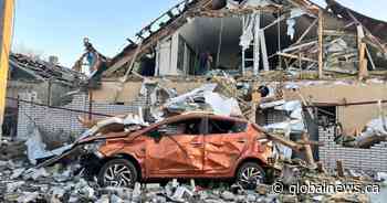 ‘Unreal’: Family living in B.C. loses home in devastating Ukraine bomb blast