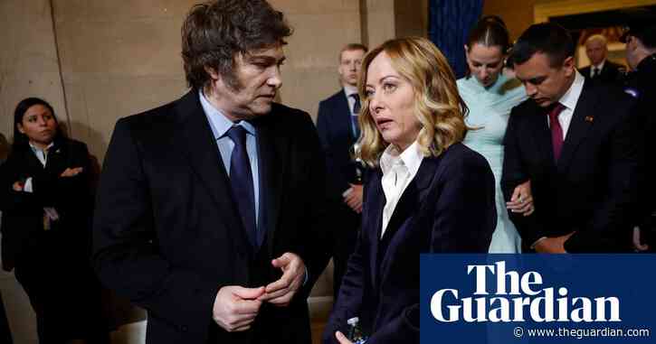 Giorgia Meloni to Javier Milei: far-right leaders flock to Trump inauguration