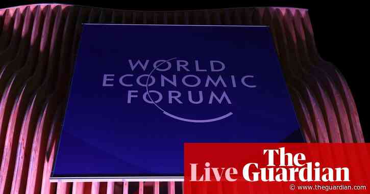 Davos day one: Von der Leyen, Zelenskyy, Ding and Scholz to speak as Trump looms over WEF – live updates