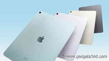 iPad Air Lineup Tipped to Launch With Apple's M3 Chipset