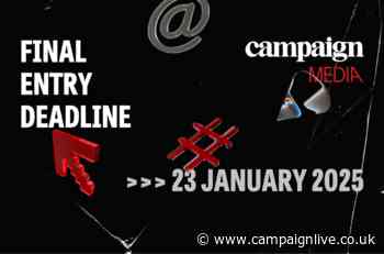 Last chance to enter: 2025 Campaign Media Awards