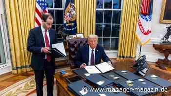 Donald Trump und US-Dollar: US-Präsident sorgt mit Zollaussagen für Bewegung