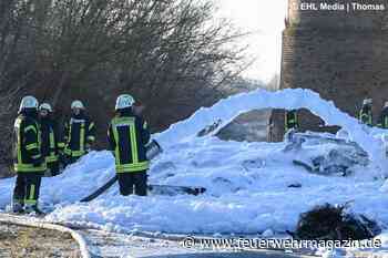Großbrand im Gewerbegebiet