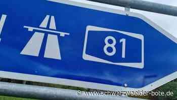 Stauchaos auf A 81 bei Böblingen: Vollsperrung wegen Pannen-Lkw in Mittelleitplanke