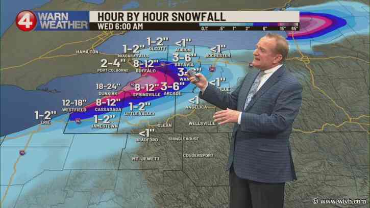 Lake snow builds into metro PM, dangerously cold