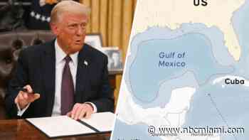 Trump wants to change name of Gulf of Mexico to ‘Gulf of America.' Can he do that?