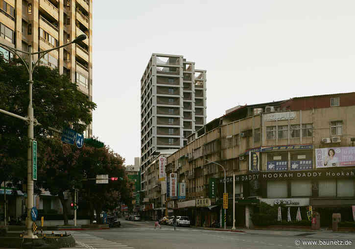 Gitterbögen im Granit
 - Wohnhochhaus in Taipeh von Neri&Hu