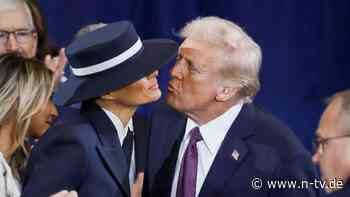 Ein Hut geht viral: Das Netz lacht über Melania Trumps "Kuss-Kondom"