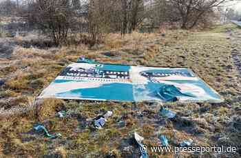 LPI-NDH: Mehrere Wahlplakate in Clingen beschädigt - Clingen