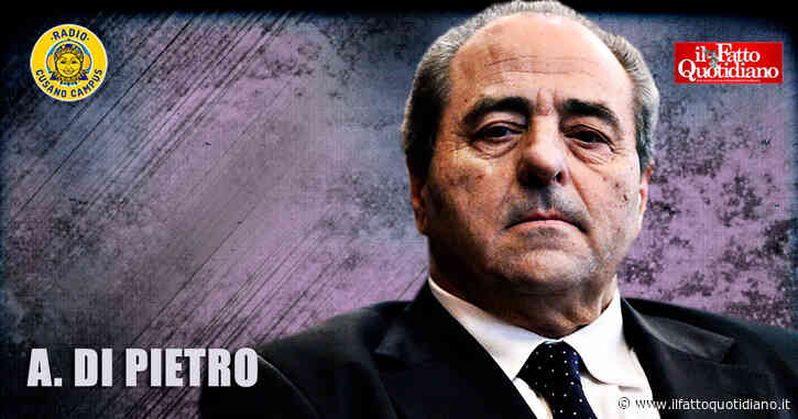 Di Pietro: “Separazione delle carriere? Il problema della giustizia è la scarsità di risorse”. E bacchetta l’Anm: “Affronti i suoi errori”