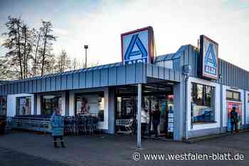Darum musste eine Aldi-Filiale in Bünde evakuiert werden