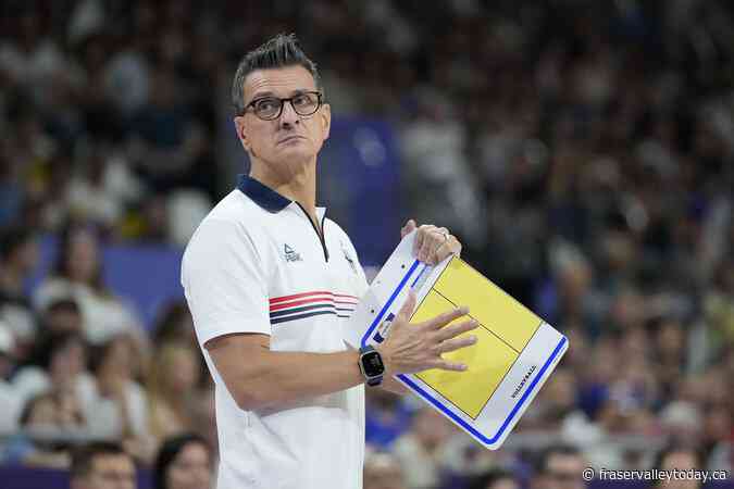 Volleyball Canada names Giovanni Guidetti as new coach of women’s national team