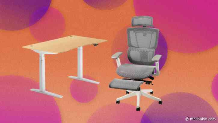 Shop FlexiSpot Flash Sale deals and elevate your WFH set up with desks, chairs, and more