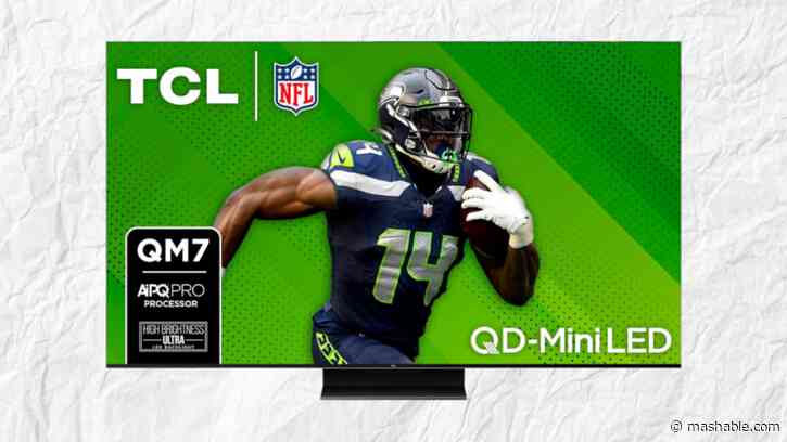 This TCL 65-inch QLED 4K smart TV is over $400 off