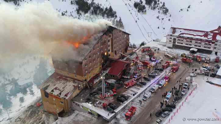 More Than 60 Killed in Turkey Ski Resort Fire