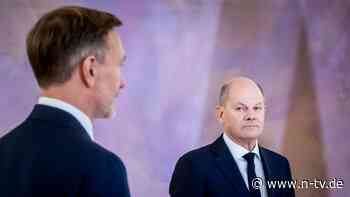 Streit um Ukraine-Hilfen: Lindner: "Scholz schlägt um sich wie ein Ertrinkender"